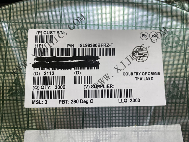 瑞薩進(jìn)口原裝 ISL99360BFRZ ISL99360 全、半橋驅(qū)動器 QFN