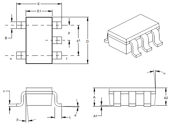 （Microchip）溫度傳感器TC77-5.0MCTTR-VAO 數(shù)字，本地 -40°C ~ 125°C 12 b SOT-23-5