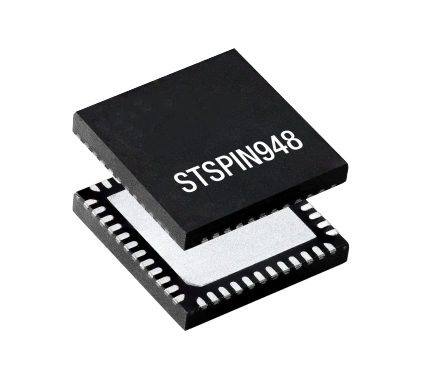 STSPIN948TR（ST/意法）用于有刷直流電機的可擴展 4.5A雙全橋驅動器