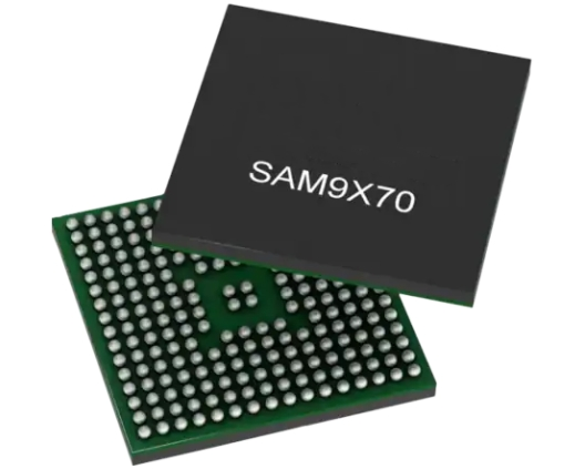 Microchip SAM9X75-I/4PB超低功耗微處理器（MPU） 、運(yùn)行頻率高達(dá)800MHz。