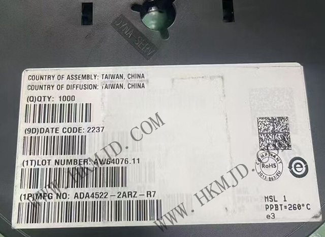 出售【ADI】低功耗運(yùn)算放大器 ADA4522-2ARZ 55V、雙通道、零漂移運(yùn)算放大器