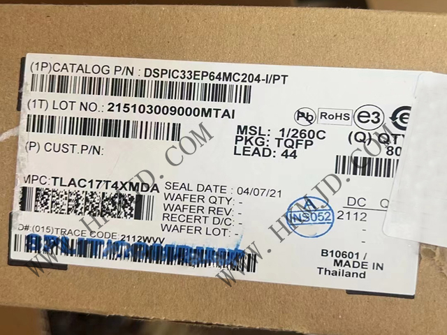 用于電機控制、數(shù)字電源和檢測的 DSPIC33EP64MC204-I/PT 16位 DSC