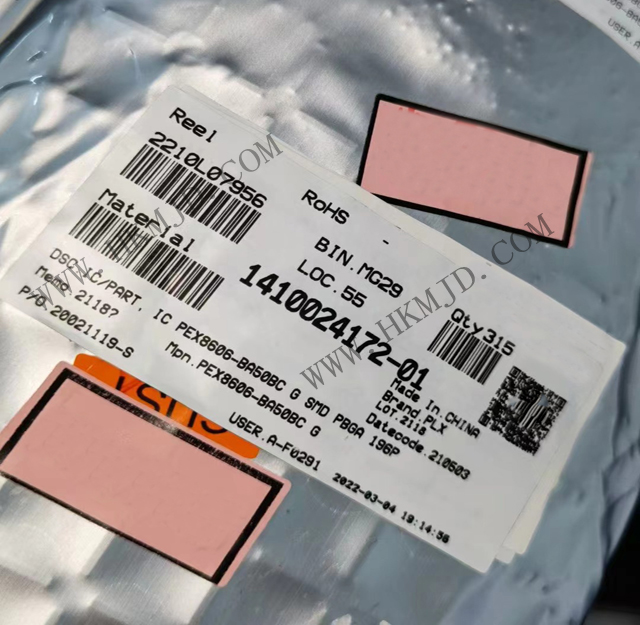 Broadcom PEX8606-BA50BCG 6通道，6端口PCI Express Gen2 交換機(jī)