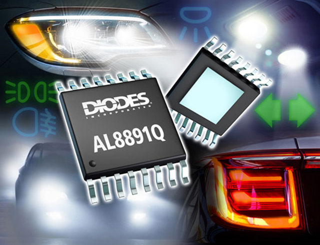 Diodes 公司宣布推出AL8891Q LED 驅(qū)動器，擴(kuò)大符合汽車標(biāo)準(zhǔn)的產(chǎn)品組合。