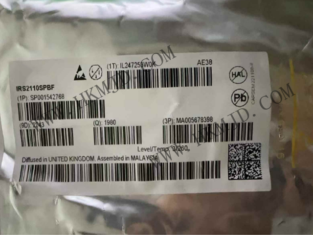 驅動IC IRS2110SPBF 高壓、高速功率 MOSFET 和 IGBT 驅動器