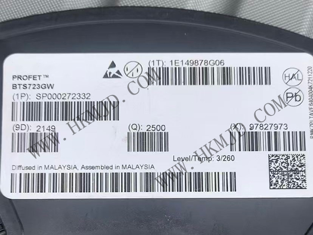 明佳達電子供應 Infineon BTS723GW 汽車智能高側開關，助力汽車電子系統(tǒng)升級