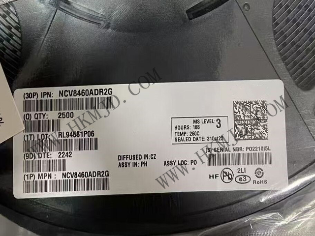 供應(yīng)[ON] NCV8460ADR2G 自保護(hù)高壓側(cè)驅(qū)動器，助力汽車與工業(yè)應(yīng)用