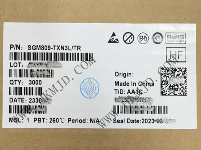 SGM809-TXN3L：低功耗微處理器監(jiān)控電路，3.08V 精準(zhǔn)電壓監(jiān)測