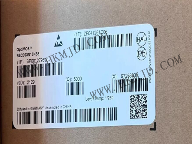 英飛凌BSC093N15NS5 OptiMOS?5 150V功率MOSFET，超低導(dǎo)通電阻9.3mΩ