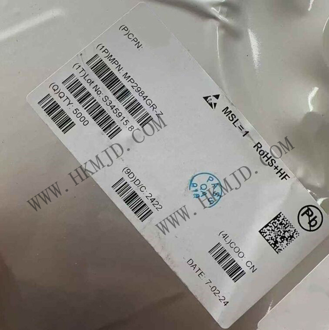 [供應] MP2984GR (MPS) 36V，四開關同步降壓-升壓型控制器