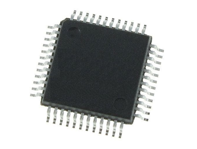 主流微控制器STM32F102CBT6：48 MHz CPU，具備USB FS