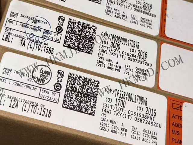 TI TPS3840DL17DBVR 高輸入電壓監(jiān)視器，帶 MR 和可編程延遲