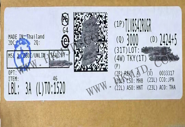 [供應(yīng) TI 放大器] TLV8542RUGR 500nA，RRIO 運(yùn)算放大器
