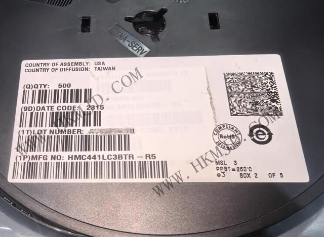ADI HMC441LC3BTR 砷化鎵 pHEMT MMIC 中功率放大器