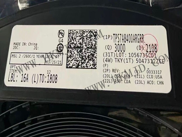 出售原裝LDO 穩(wěn)壓器（TPS7A8400ARGRR）TI 低壓降線(xiàn)性穩(wěn)壓器