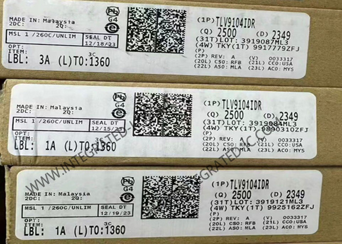 供應(yīng)原裝 TLV9104IDR (TI) 16V 低功率運(yùn)算放大器