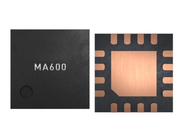 （MPS）MA600GQE傳感器介紹：INL<0.6° (<0.1°)、高精度磁性角度傳感器